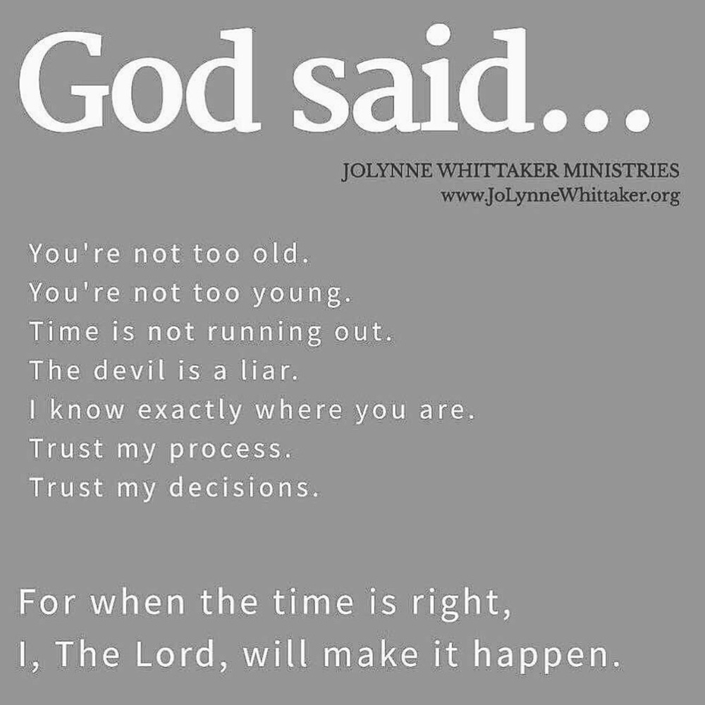 God Said..
